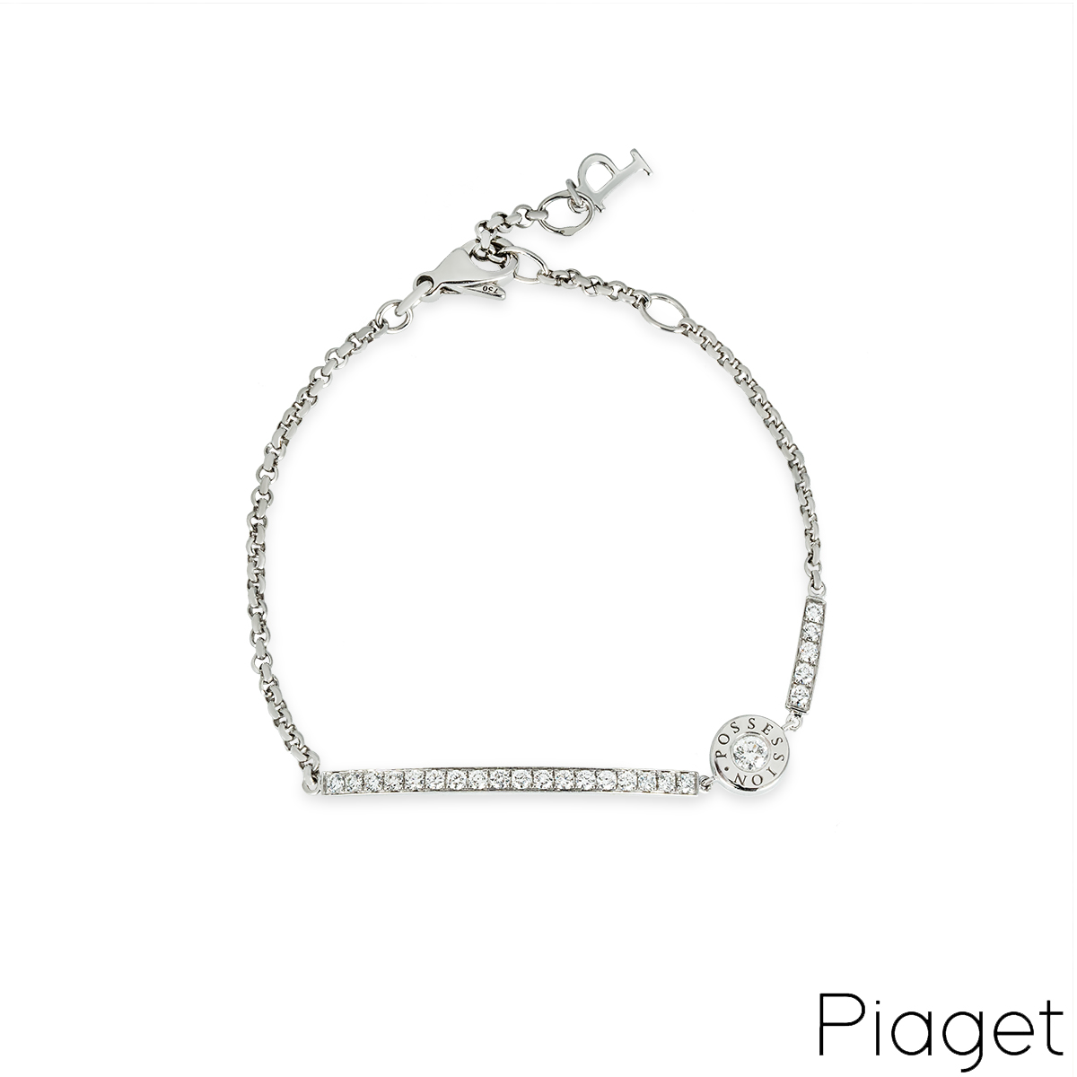 Piaget White Gold Diamond Possession Bracelet
